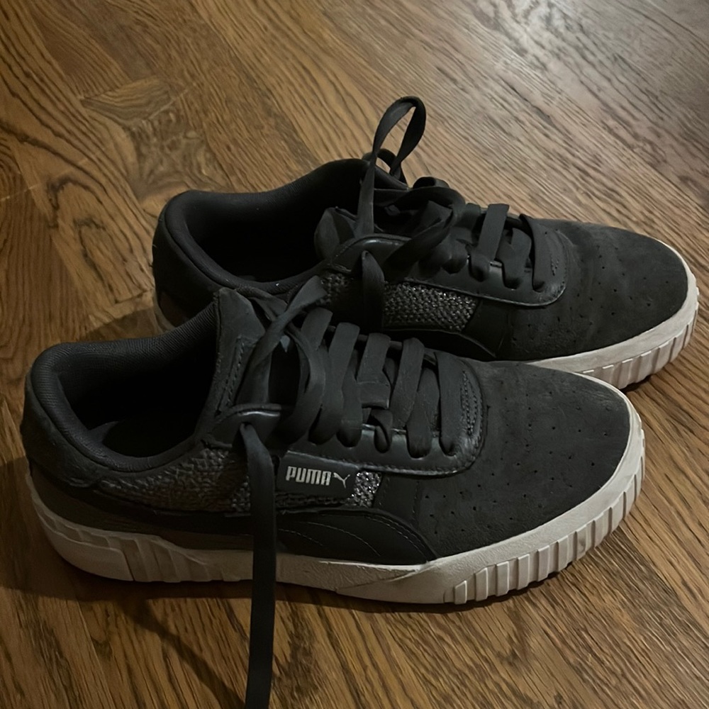 Grey pumas women size 9